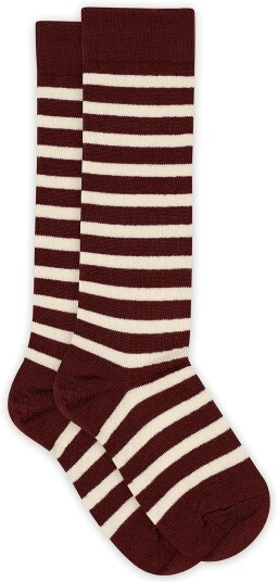 mp Denmark Elis Knee Socks WINE RED 33/36