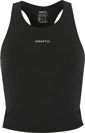 Craft Women"s Hypervent Cropped Pocket Singlet Black XL
