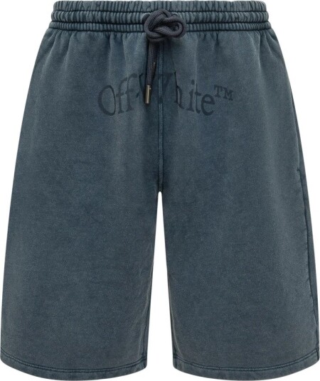 Off White Herre Shorts Blå M,