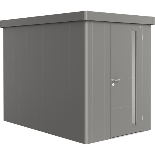 BIOHORT REDSKAPSBOD NEO 3A STD. DØR KVARTSGRÅ METALLIC BIOHORT REDSKAPSBOD NEO 3A STD. DØR KVARTSGRÅ METALLIC