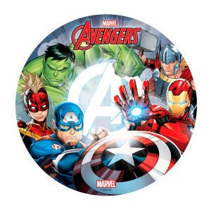 Kakebilde Wafer Avengers 20 Cm Kakebilde Wafer Avengers 20 Cm