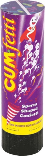 Cumfetti - konfettikanonen ingen vil glemme Cumfetti - konfettikanonen ingen vil glemme