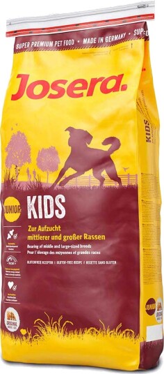 Josera Kids Valpefôr 12,5kg Glutenfri - Hundefôr for Alle Raser