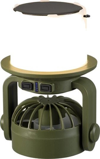Tracer Lightbreeze Bærbar Campinglampe Med Vifte