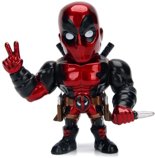 Marvel Deadpool 10cm Die Cast Figur fra Simba Dickie Marvel Deadpool 10cm Die Cast Figur fra Simba Dickie