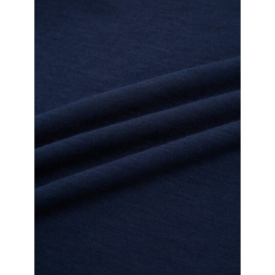 WoolLand Ål Merino Half-Zip Junior Blue Ink 158-164