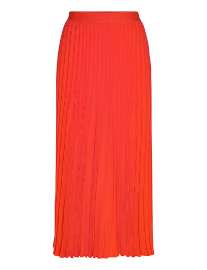 GANT Pleated Midi Skirt Coral 42