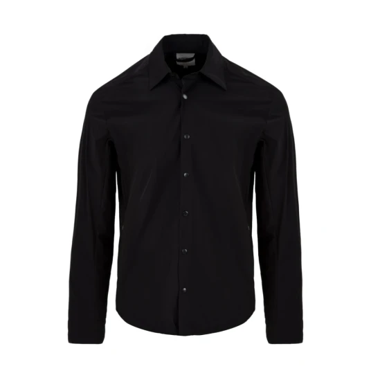 Aspesi, Herre, Skjorter, Svart, XL, Aspesi, Herre, Skjorter, Svart, XL,
