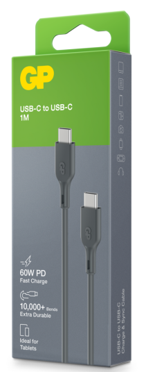 GP USB-C Kabel CC1P 60W 1 m GP USB-C Kabel CC1P 60W 1 m