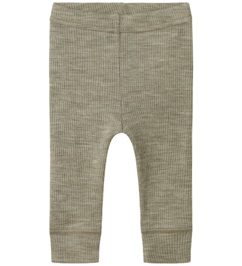 Name It Dried Sage Nbnwax Ull Rib Leggings Noos 74