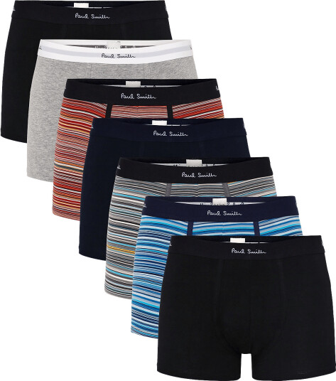 Paul Smith Men Trunk 7 Pack Mix Sign - Multi/patterned - M