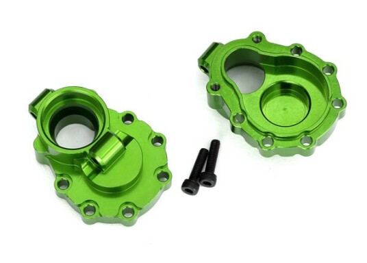 Traxxas 8253G Portal Housing Inner Rear Alu Green Left/Right 2 Traxxas 8253G Portal Housing Inner Rear Alu Green Left/Right 2