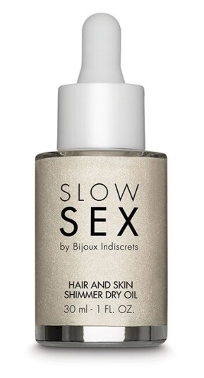Bijoux Indiscrets Hair And Skin Shimmer Dry Oil Slow Sex Bijoux Indiscrets Hair And Skin Shimmer Dry Oil Slow Sex