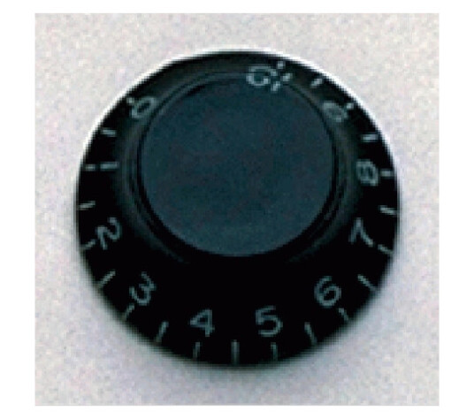 AP PK 0140-023 Bell Knobs 2 Black Vintage Style AP PK 0140-023 Bell Knobs 2 Black Vintage Style