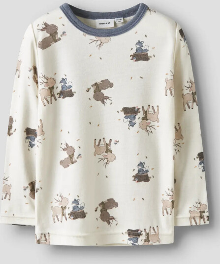 Name It Willitus Wool Long Sleeve Top Hvit 92