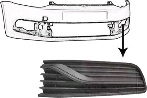 Ventilasjonsgitter VAN WEZEL 5814595
