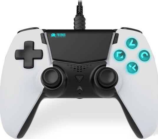 Freaks & Geeks Kablet PS5-kontroller Hvit Freaks & Geeks Kablet PS5-kontroller Hvit