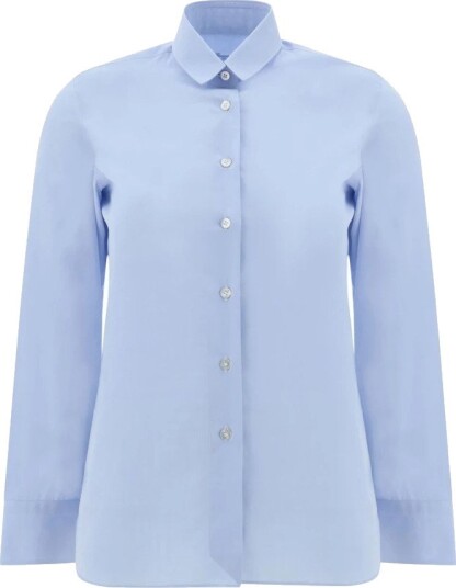 Finamore, Herre, Skjorter, Blå, 2XL,