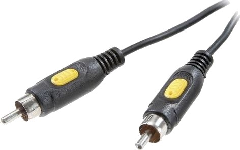 Speaka Professional Sp-7869860 Rca Hankjønn Rca Hankjønn 10 M Svart