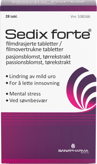 Sedix Forte tabletter 28 stk