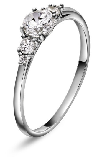 Pan Jewelry Lumi ring i 925 sølv med zirkonia