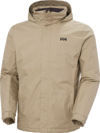 Helly Hansen Dubliner Insulated Regnjakke Herre Pebble XL(54)