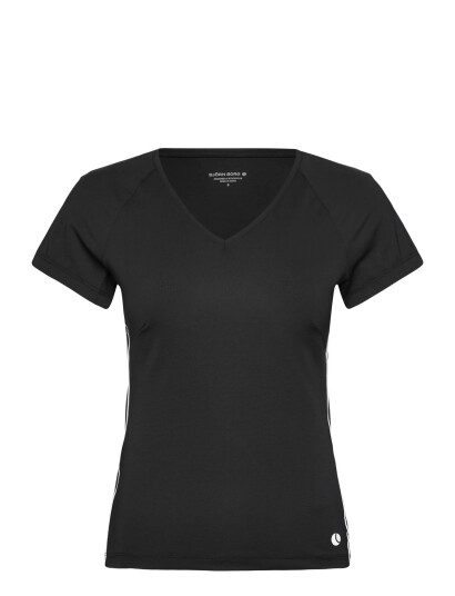 Björn Borg Ace V-Neck T-Shirt - Black - M