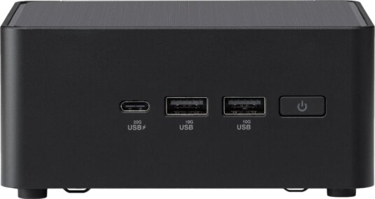 ASUS NUC 14 Pro+ Mini-PC med Core Ultra 7 165H, Wi-Fi 6E, Bluetooth 5.3, Sort