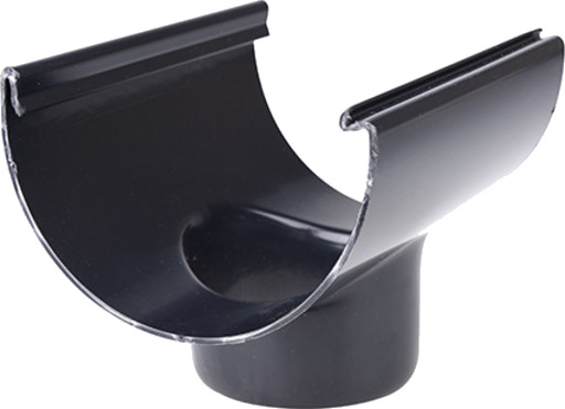 Plastmo tut, 11", Ø75mm, sort black Plastmo tut, 11", Ø75mm, sort black