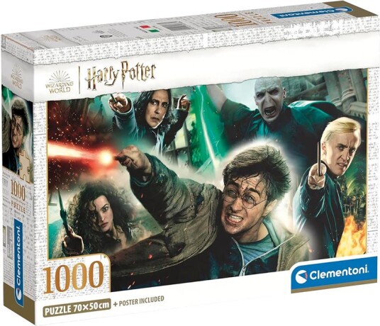 Clementoni puslespill 1000 brikker Harry Potter Clementoni puslespill 1000 brikker Harry Potter