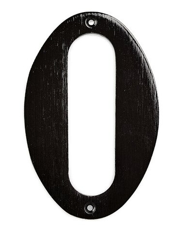 Habo Husnummer 0 572 sort