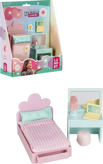 Lundby Dukkehustilbehør Tenåringsrom