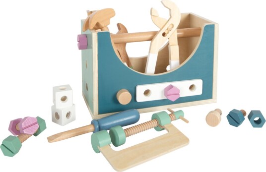 Small Foot 2-in-1 Toolbox "Nordic" I-SF12213 Small Foot 2-in-1 Toolbox "Nordic" I-SF12213