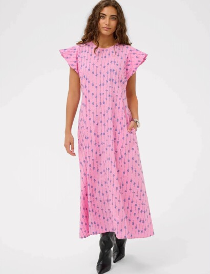 Culture Cumarco Olena Dress   Pink   M