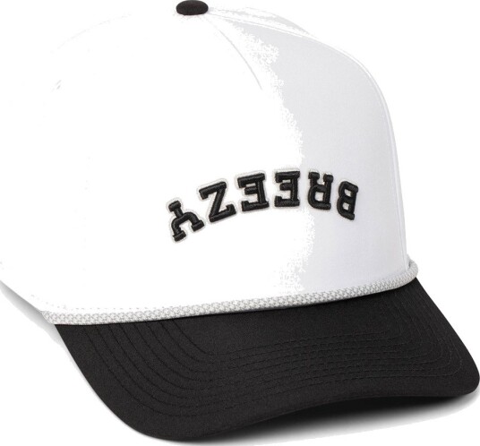 Breezy Flipped Breezy Hat Hvit Svart Capser White/Black Breezy Flipped Breezy Hat Hvit Svart Capser White/Black