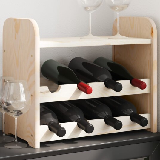 Vinstativ med toppbrett 43x25x37 cm heltre furu Vinstativ med toppbrett 43x25x37 cm heltre furu