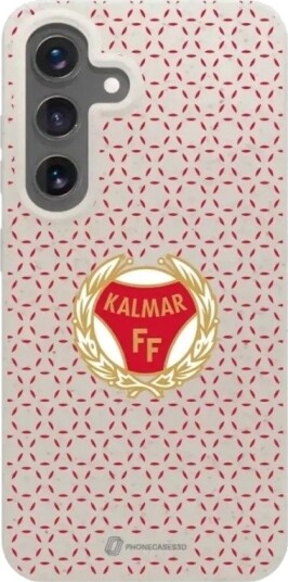 Phonecases3D Samsung Galaxy S25 Kalmar FF komposterbart deksel, hvit