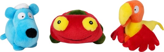 Teddykompaniet Babblarna Kosedyr Tut Faffa &  Vovvo  15 cm