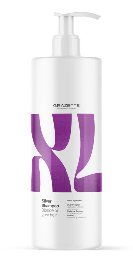 Grazette Of Sweden XL SILVER SHAMPOO 1L