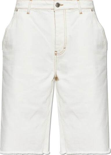 Ami Paris Herre Shorts Hvit W29, Ami Paris Herre Shorts Hvit W29,