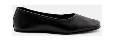 SELECTED FEMME Slfelia leather ballerina Black 41