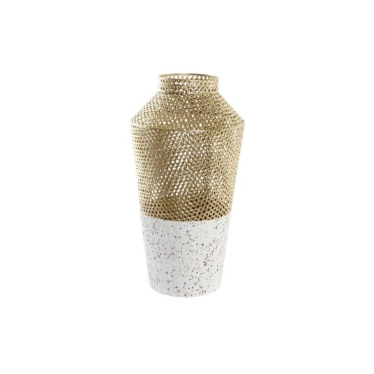 Dkd Home Decor Vase Dkd Home Decor Grå Gyllen Metall Moderne 25 X 25 X 48 Cm