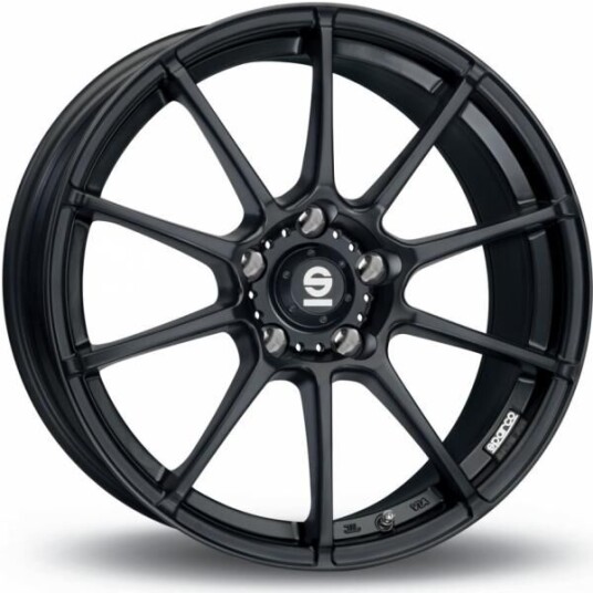 Sparco Assetto Gara Matt Black 7x17 4x108 ET25 B73.1
