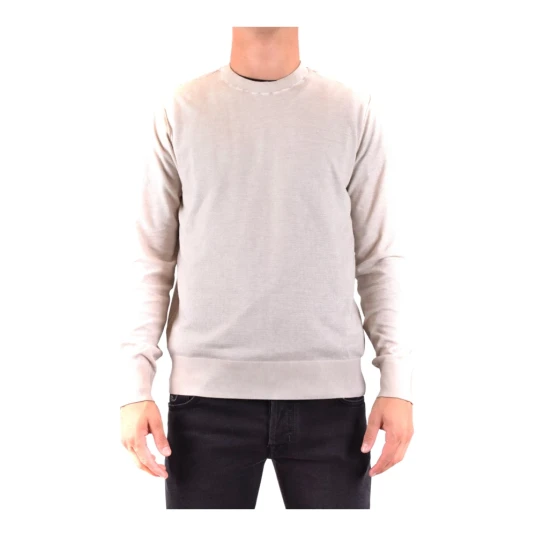 Paolo Pecora Herre Strikkevarer Beige S Paolo Pecora Herre Strikkevarer Beige S