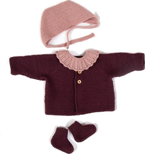 Strikkesett Rille med kyse - garnpakke i Bluum Pure Eco Baby Wool