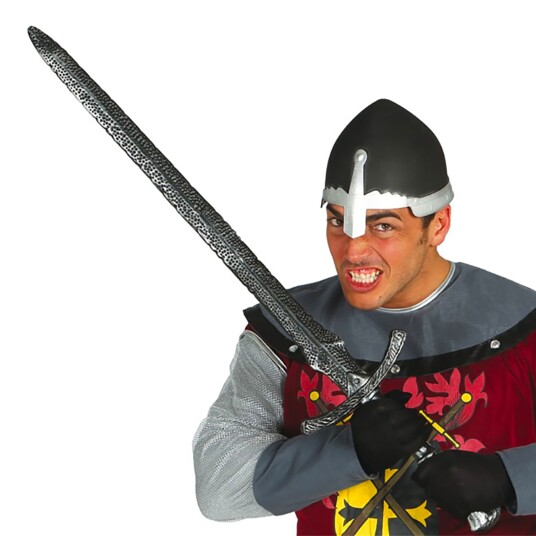 Fiestas Guirca Sølvsverd i Plast