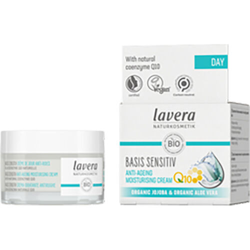 Lavera Basis Sensitiv Antiage Moisturising Cream 50 ml Lavera Basis Sensitiv Antiage Moisturising Cream 50 ml