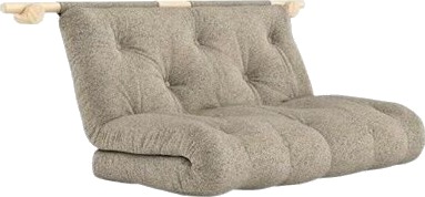 Karup Design Hooked Madrass Med Bøyler 135x200 Rå/641 Varm Sand