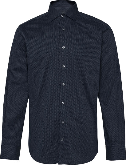 Bruun & Stengade Bs Maas Modern Fit Shirt   Black   40