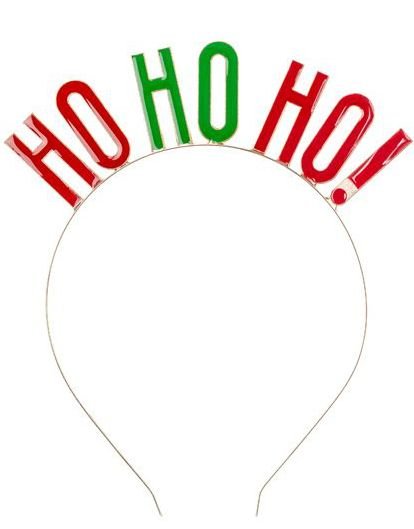 PartyDeco Hodebøyle Ho Ho Ho - One size